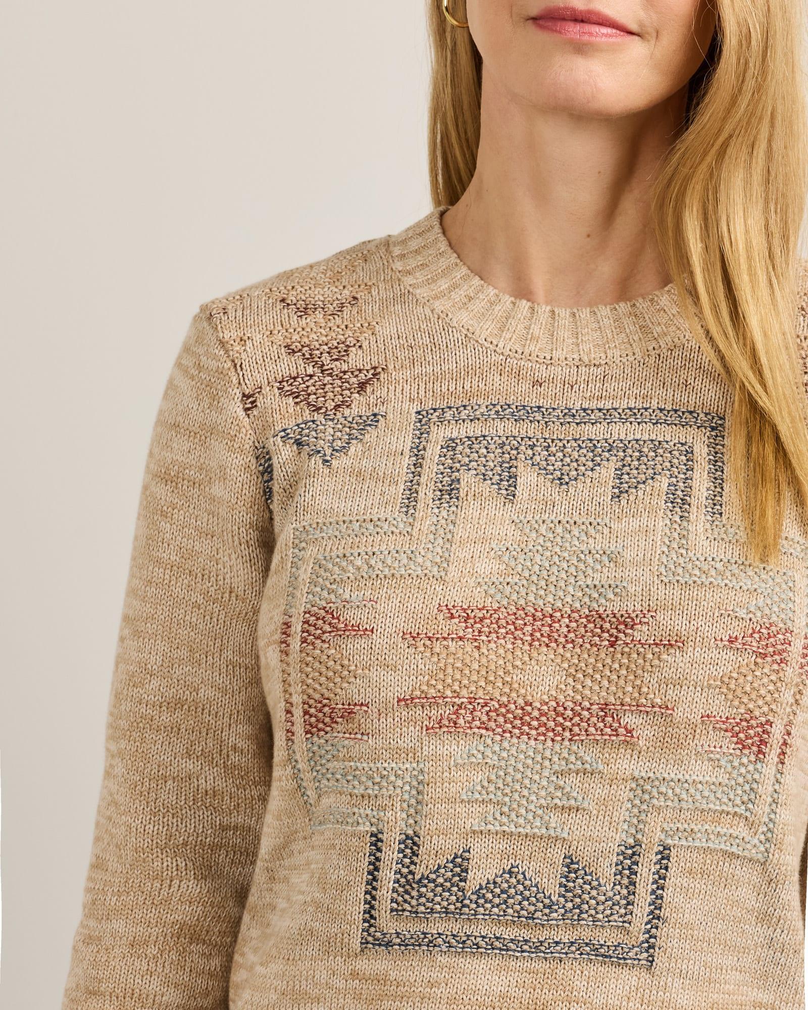 Women's Pendleton Columbia River Cotton Sweater TC0176