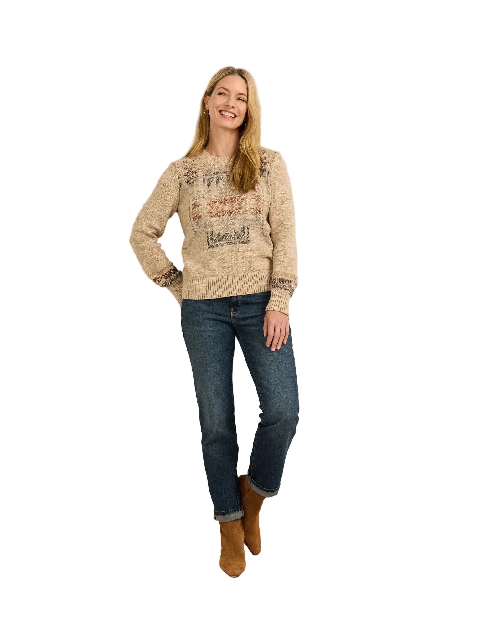 Women's Pendleton Columbia River Cotton Sweater TC0176