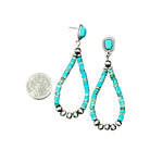 Women's Isac Handmade Navajo Gemstone Post Earrings