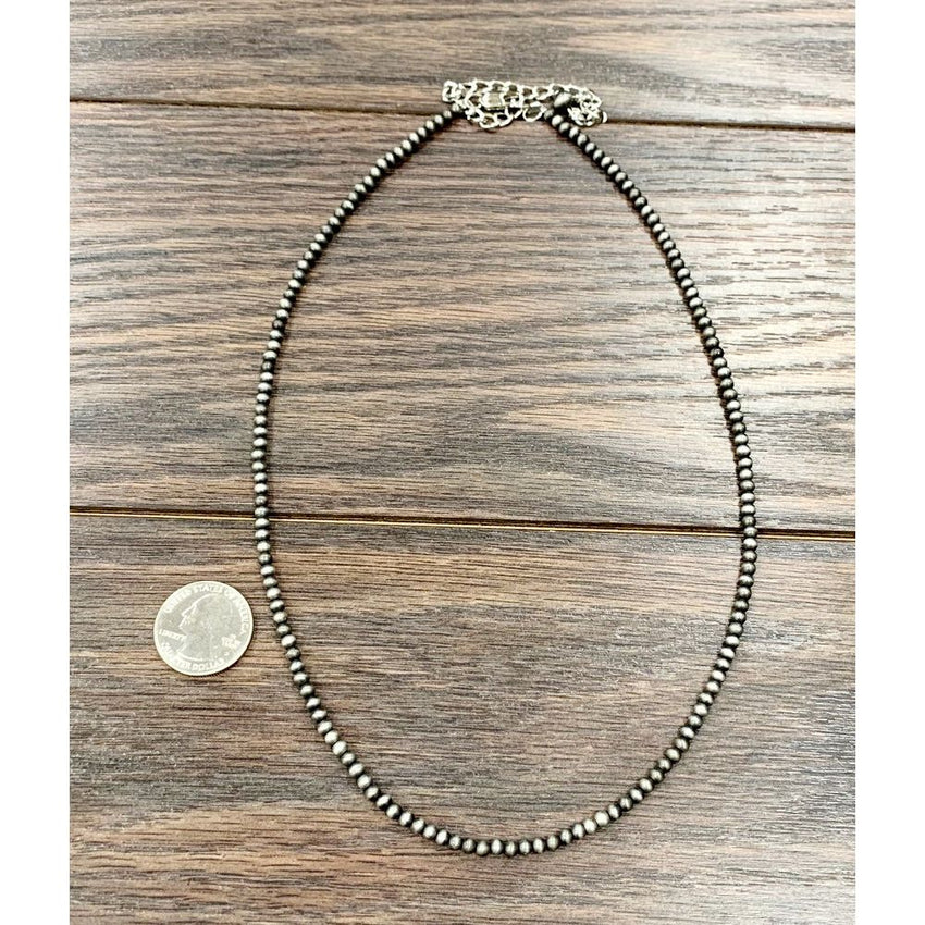 Women's Isac Handmade Navajo Bead Necklace 734165