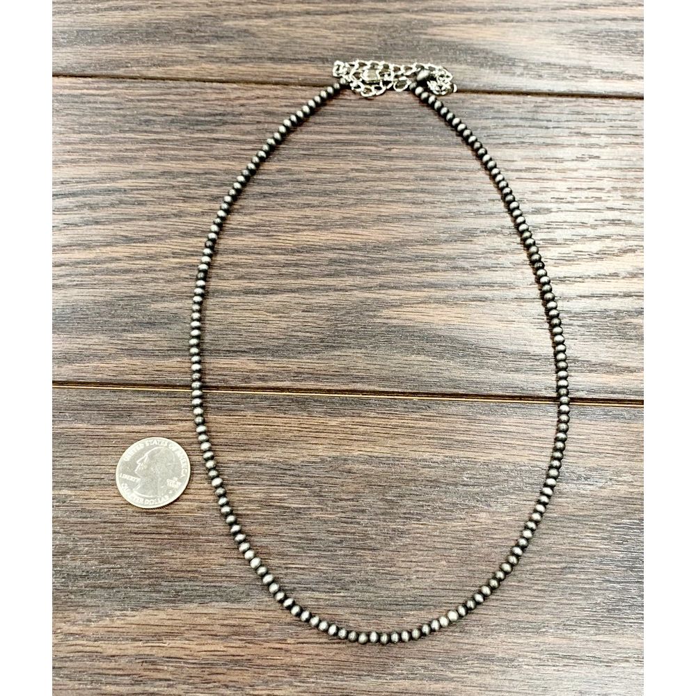 Women's Isac Handmade Navajo Bead Necklace 734165