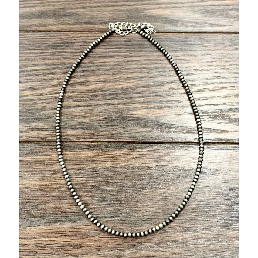 Women's Isac Handmade Navajo Bead Necklace 734165