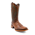 Men's Ferrini Beau Brown with Teal Stitching Western Boots 1459329