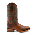 Men's Ferrini Beau Brown with Teal Stitching Western Boots 1459329