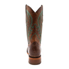 Men's Ferrini Beau Brown with Teal Stitching Western Boots 1459329