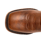 Men's Ferrini Beau Brown with Teal Stitching Western Boots 1459329