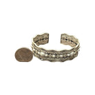 Women's Isac Brass Concho Cuff Bracelet