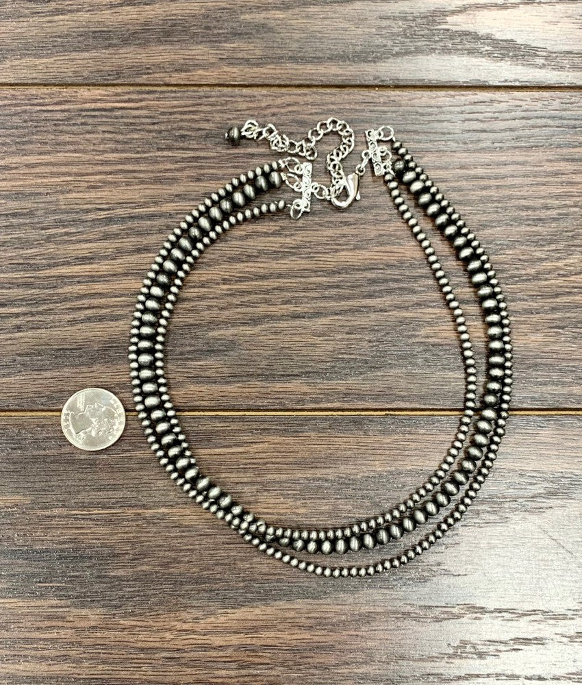 Women's Isac 18" Western Bead Strand Necklace 734818