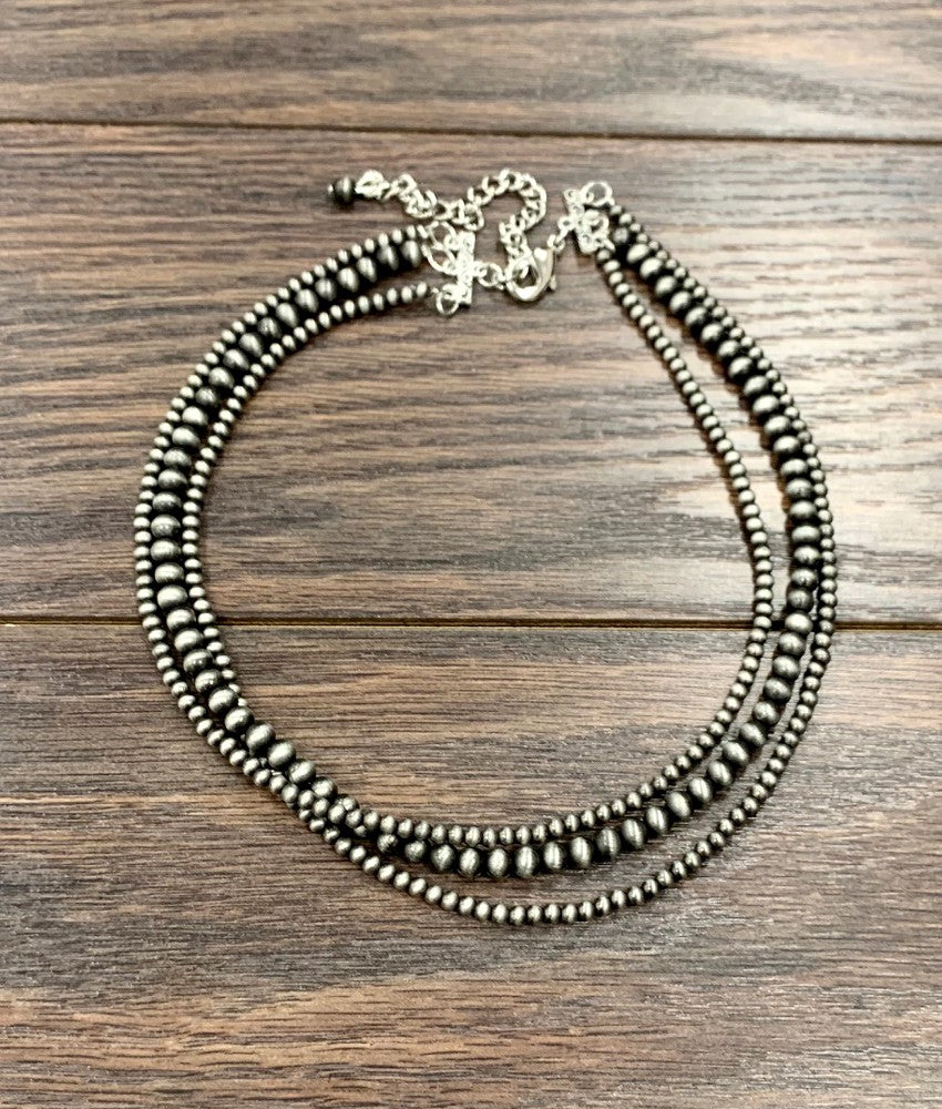 Women's Isac 18" Western Bead Strand Necklace 734818