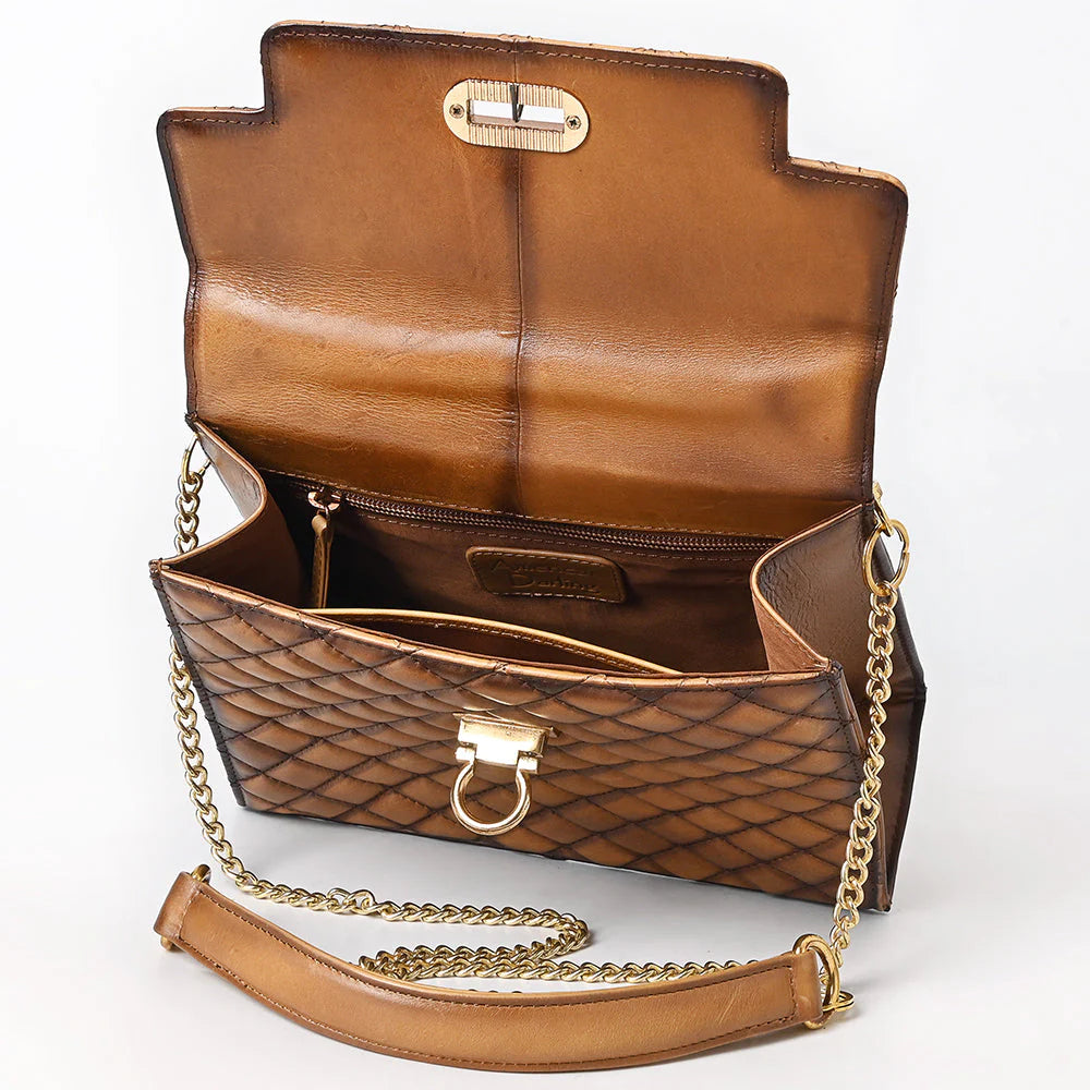 Women's American Darling Genuine Leather Western Crossbody Bag ADBGM741