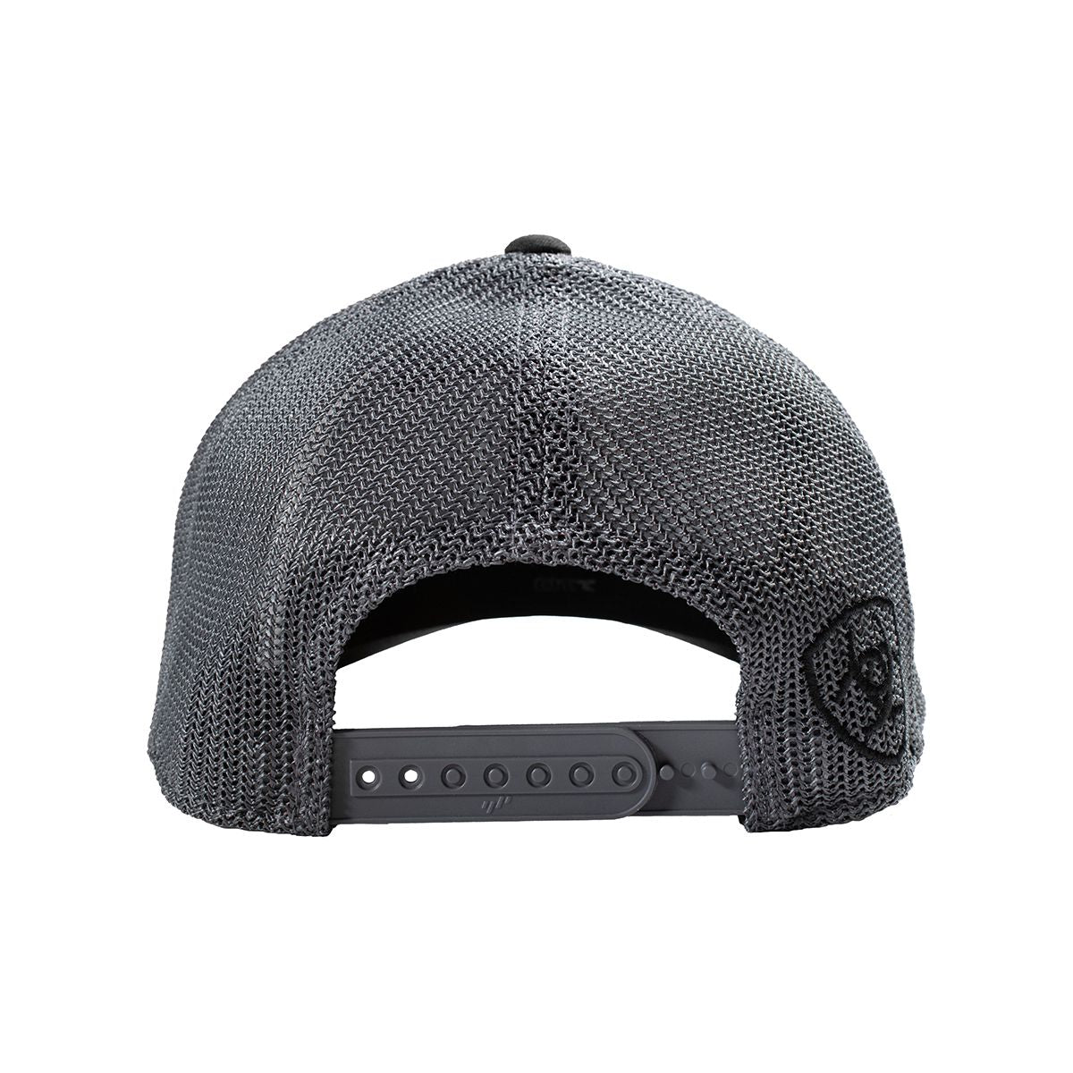 Men's Ariat Black Mesh Cap with Stitching 1597501