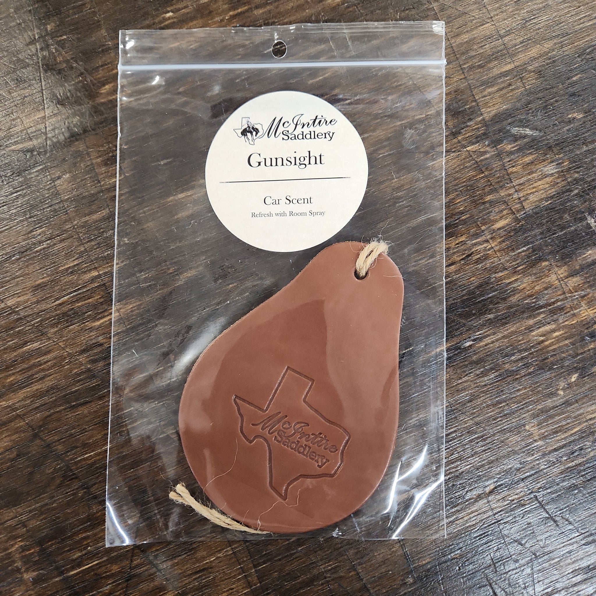 McIntire Saddlery Gunsight Car Scent