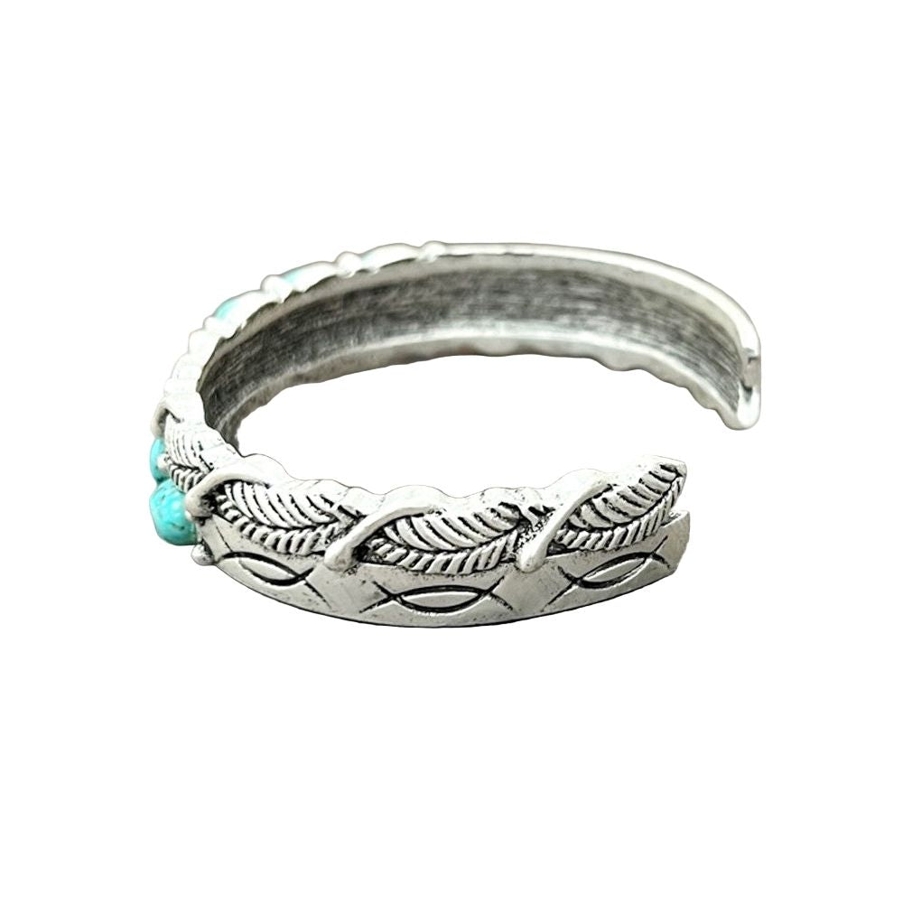 Women's Isac Turquoise "C" Cuff Bracelet