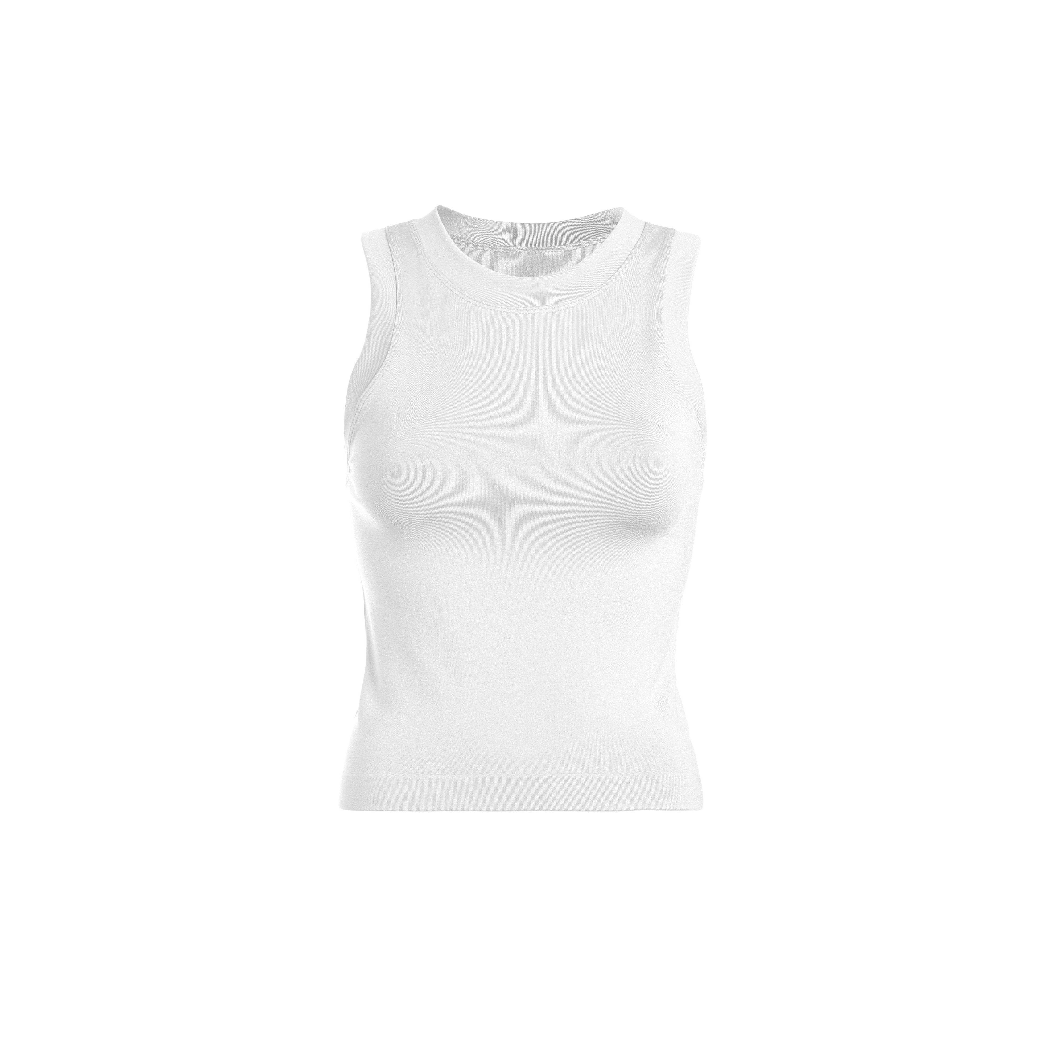 Women's One Size Smooth Thick Banded Tank Top 1057