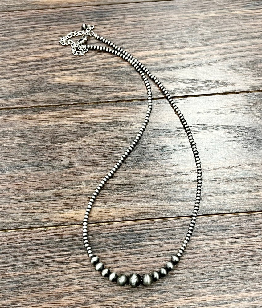 Isac Women's 26" Western Bead Necklace