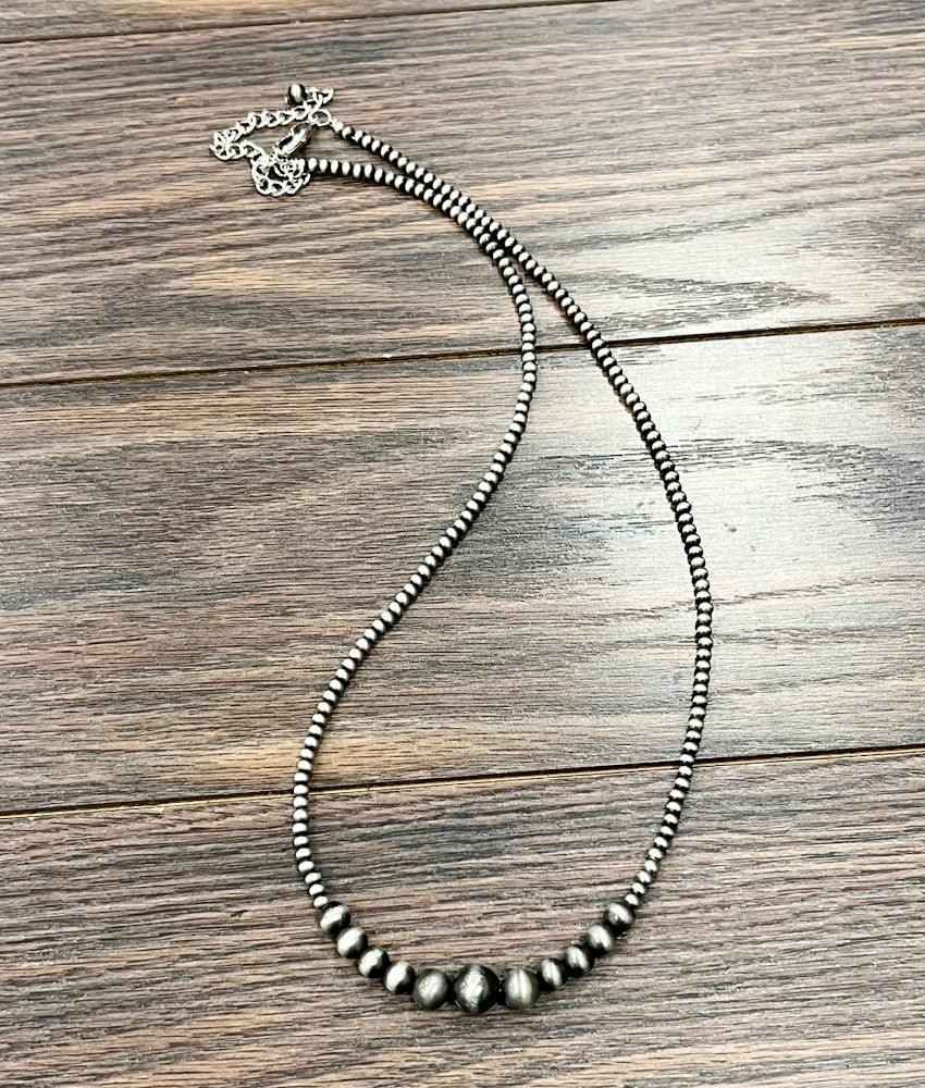Isac Women's 26" Western Bead Necklace