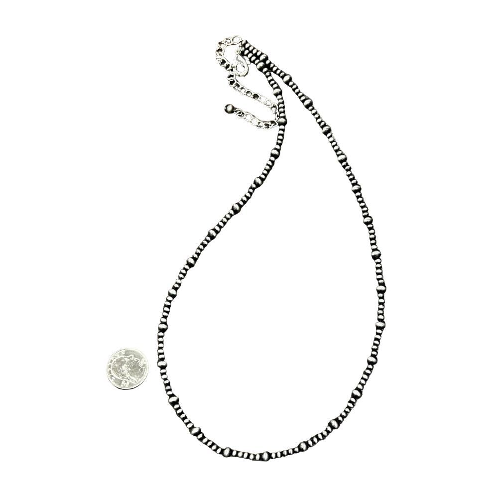 Women's Isac Handmade Navajo Bead Necklace