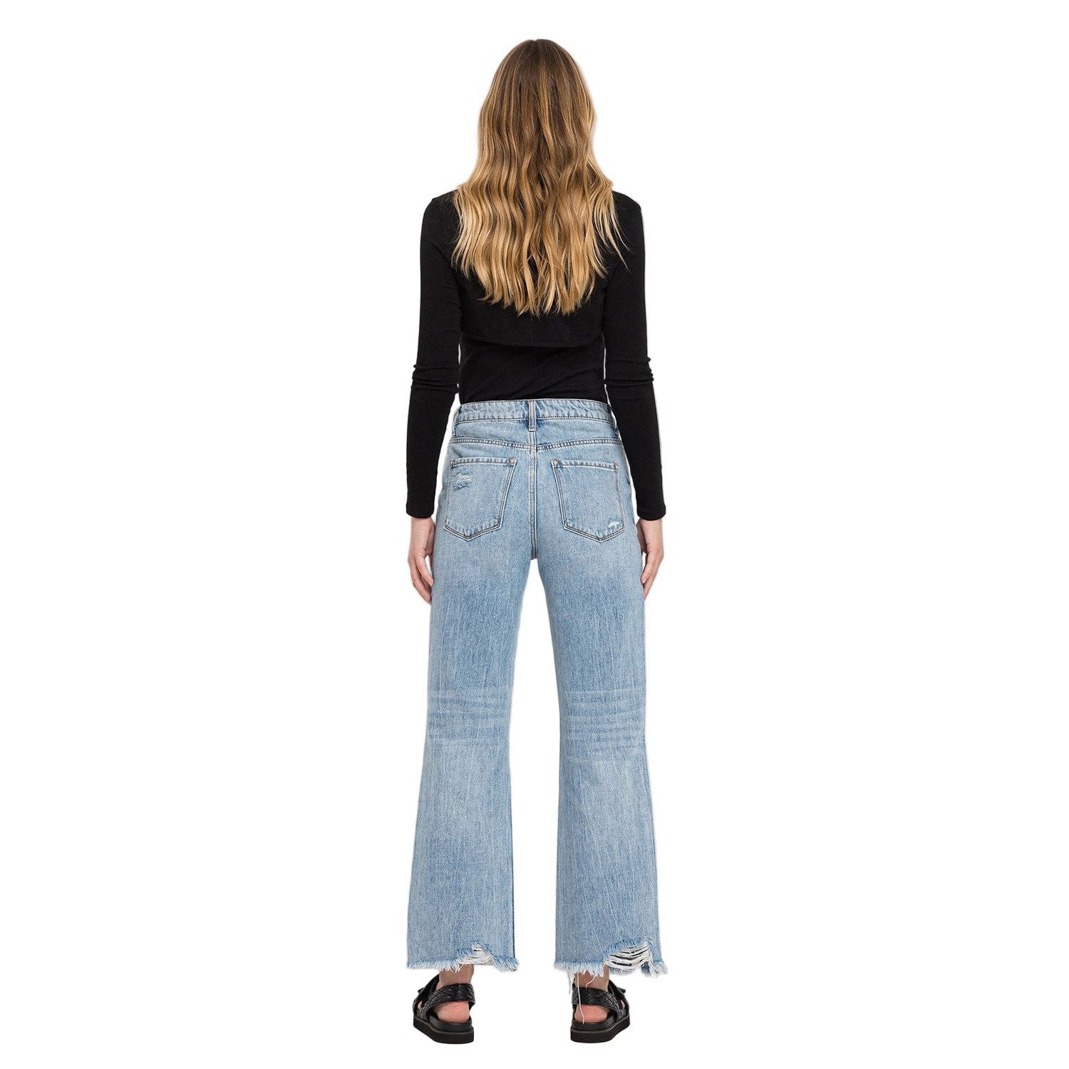 Women's Vervet 90 Vintage Super High Rise Flare Jeans V3399