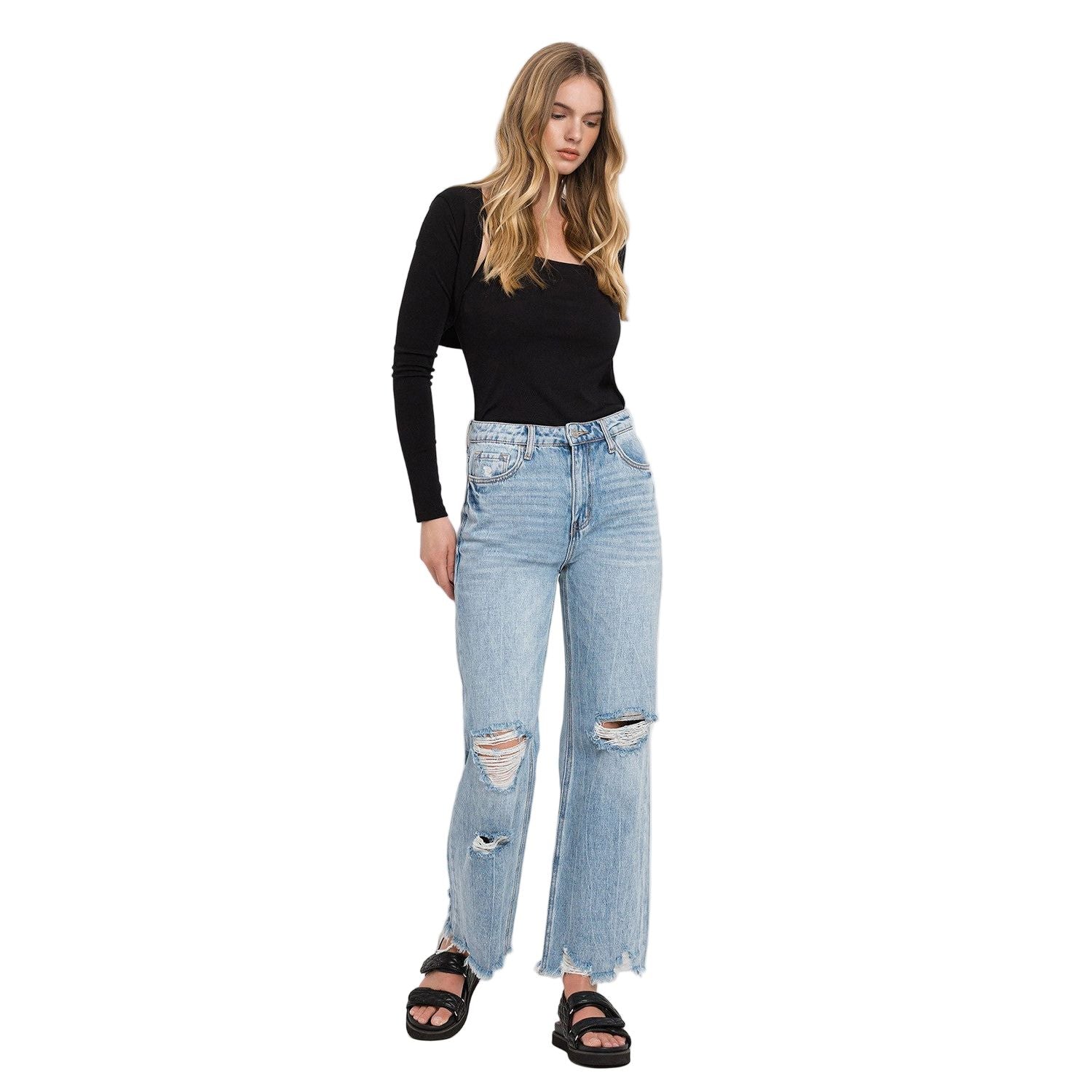 Women's Vervet 90 Vintage Super High Rise Flare Jeans V3399