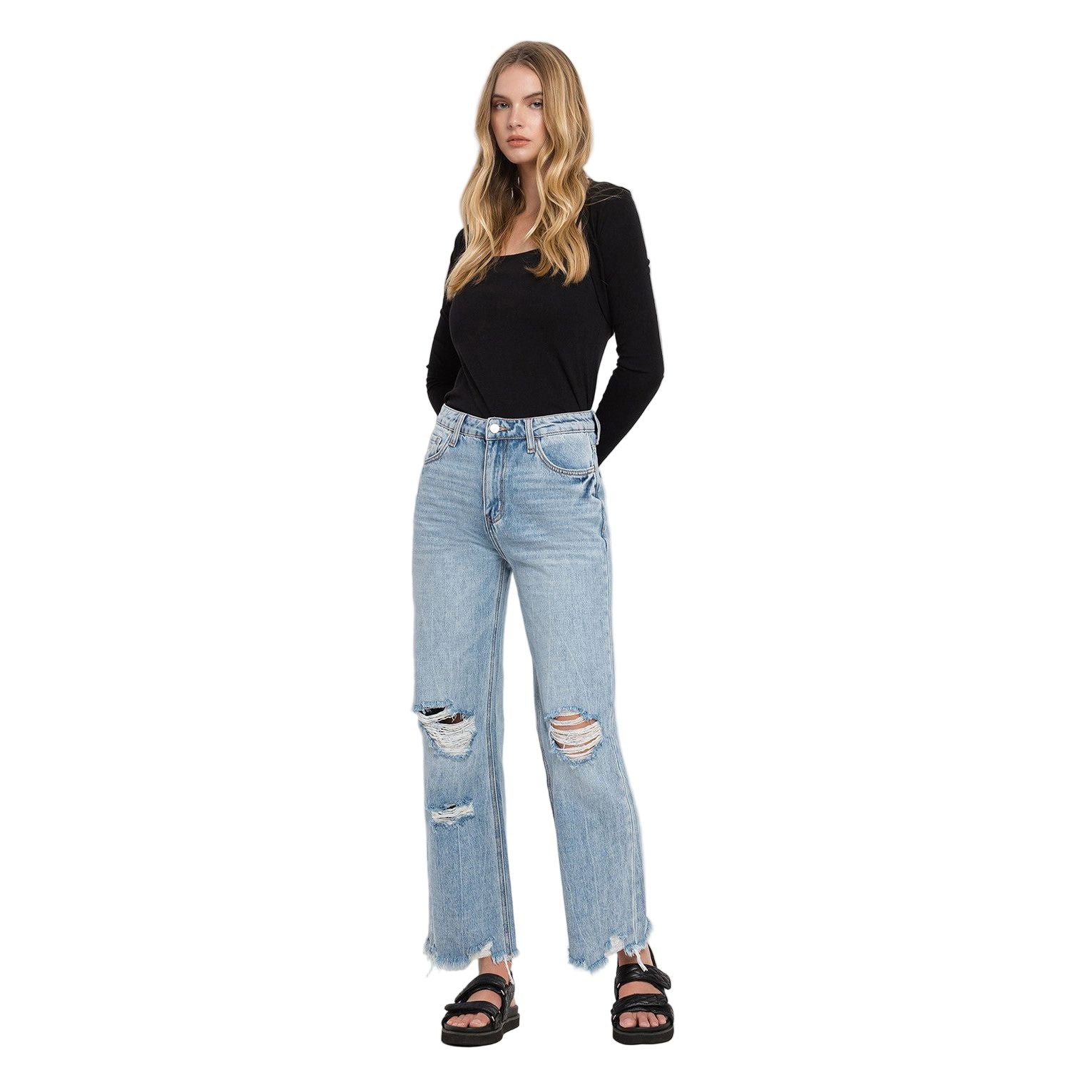 Women's Vervet 90 Vintage Super High Rise Flare Jeans V3399