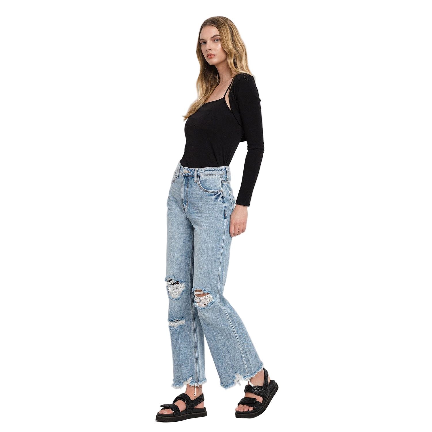 Women's Vervet 90 Vintage Super High Rise Flare Jeans V3399