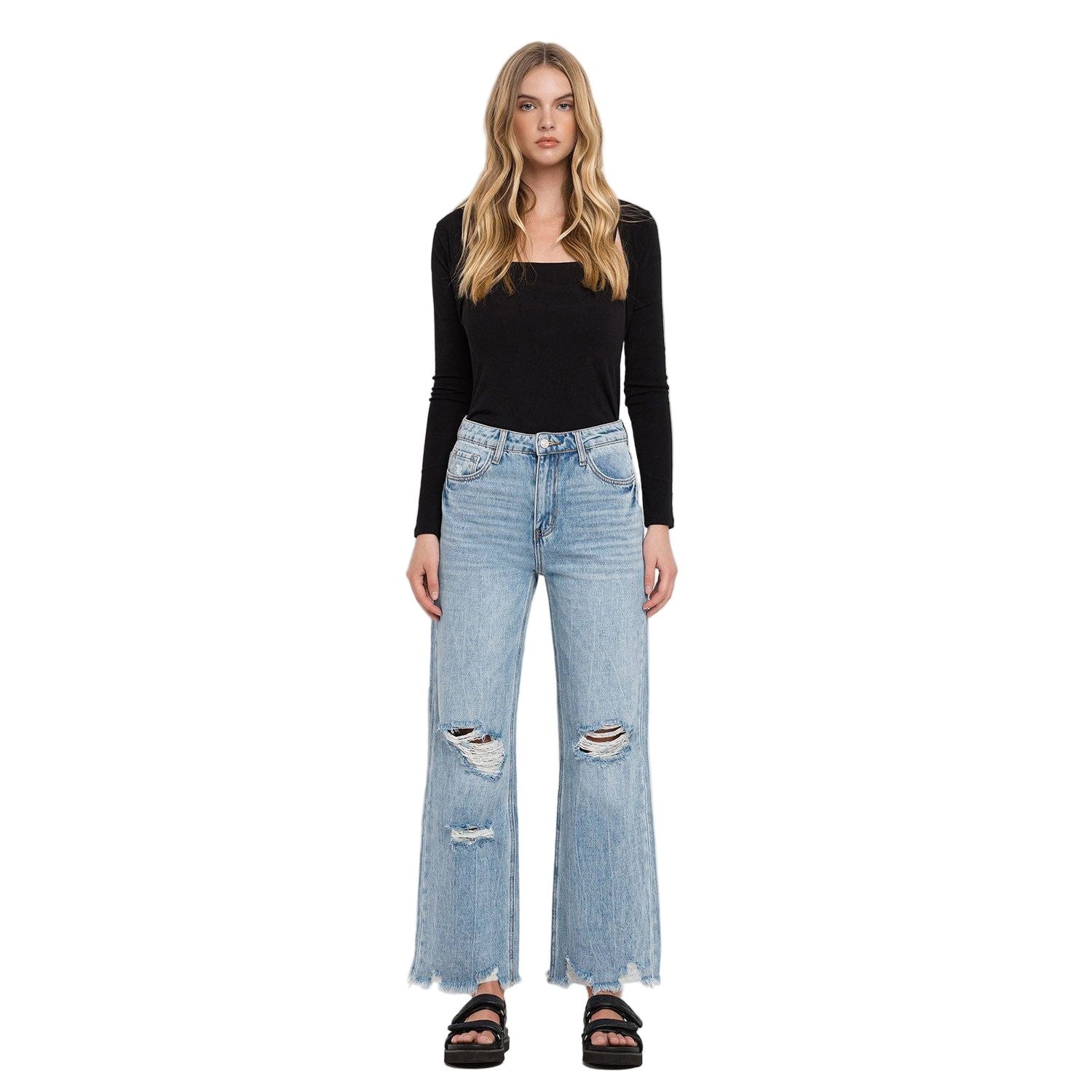 Women's Vervet 90 Vintage Super High Rise Flare Jeans V3399