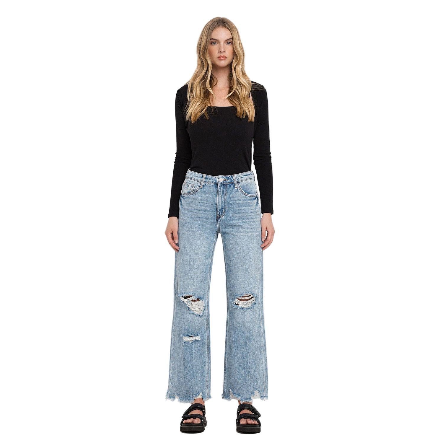 Women's Vervet 90 Vintage Super High Rise Flare Jeans V3399