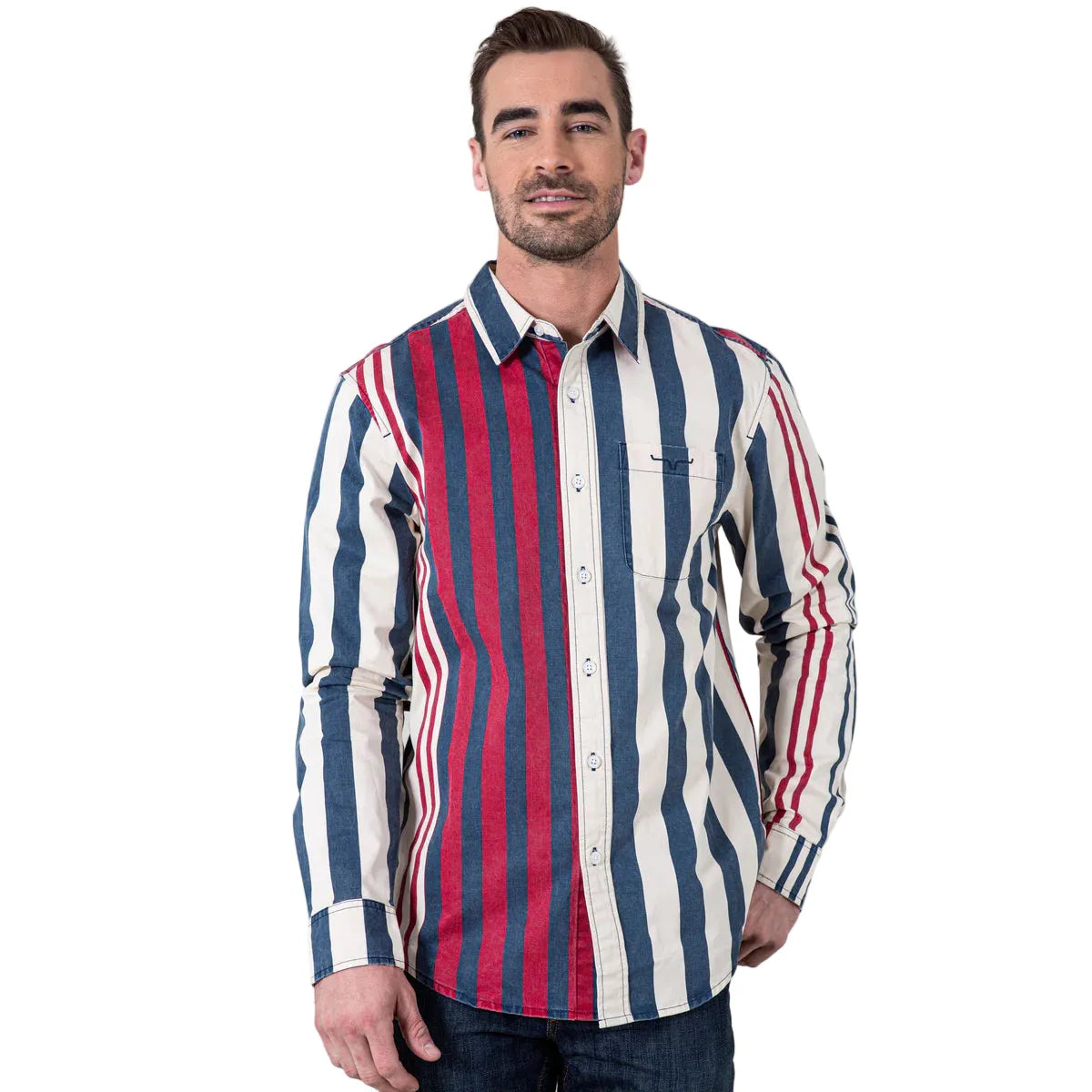Men's Kimes Ranch 1992 Navy Button Up Shirt