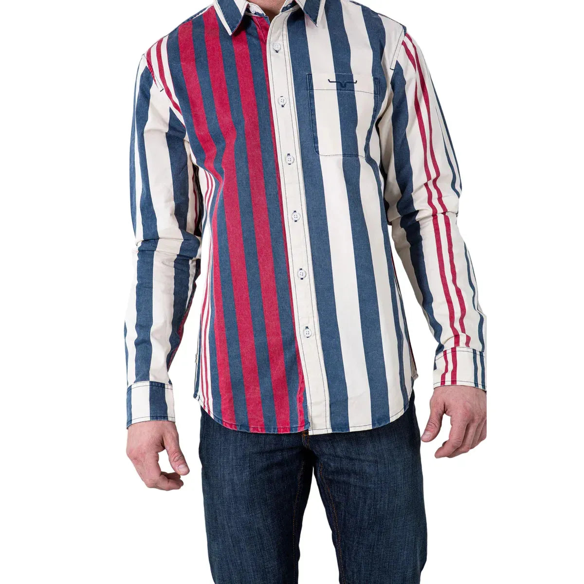 Men's Kimes Ranch 1992 Navy Button Up Shirt