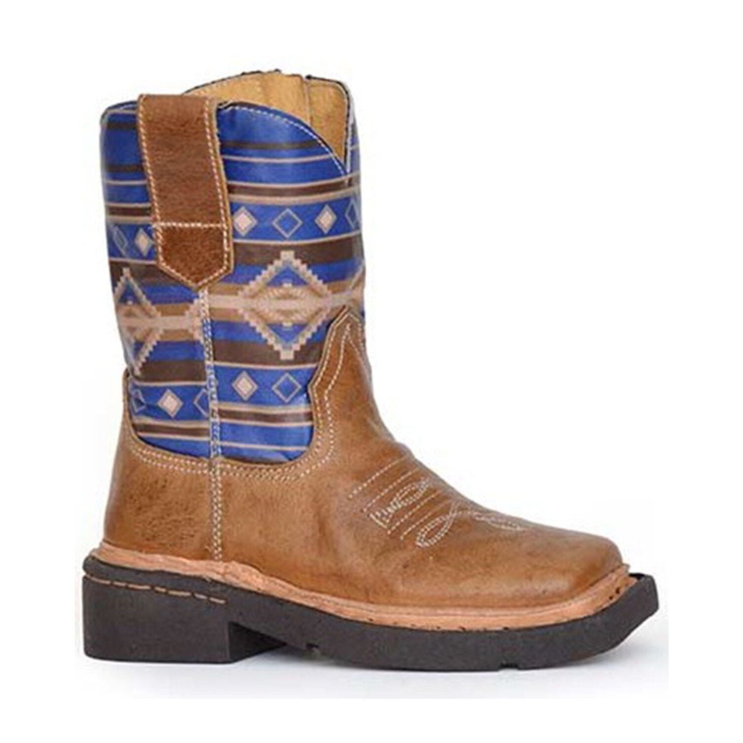 Boy's Toddler Roper Square Toe Southwestern Boots 09-017-7023-8508