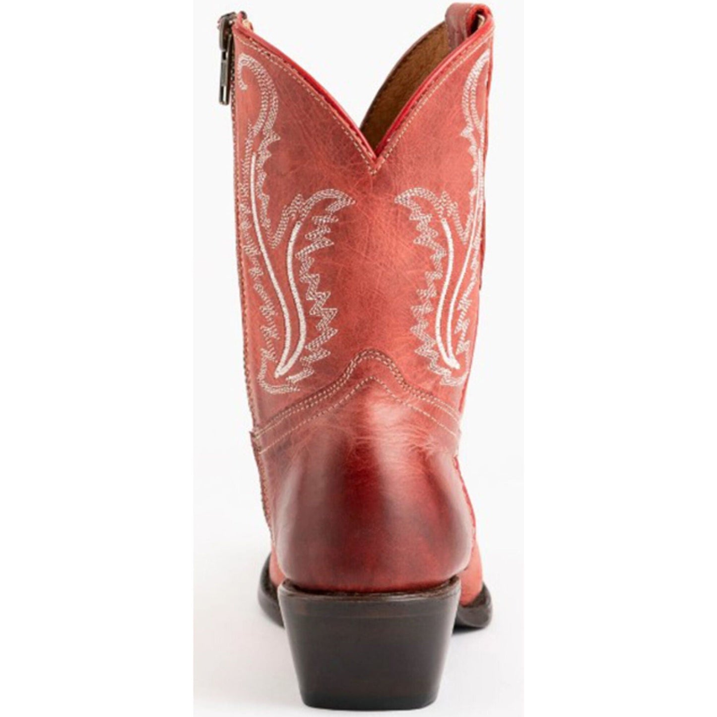 Women's Ferrini Red Snip Toe Boots 8" 62311220 - Crazy House Western Wear