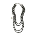 Women's Isac 32" Long Handmade Navajo Bead Necklace