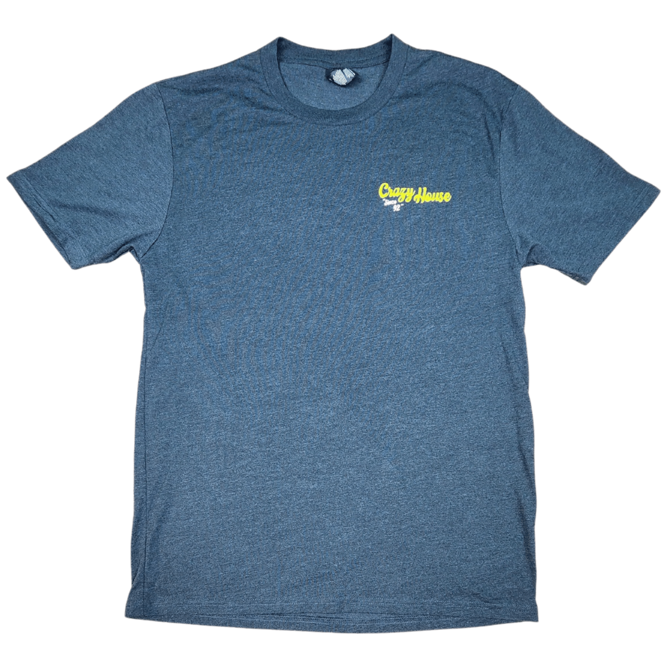 Crazy House Roping Cowboy T-Shirt DM130-BLK.FRST-18166 - Crazy House Western Wear