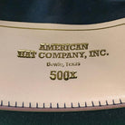 American 500X Black 4 1/4" Felt Hat - Crazy House Western Wear