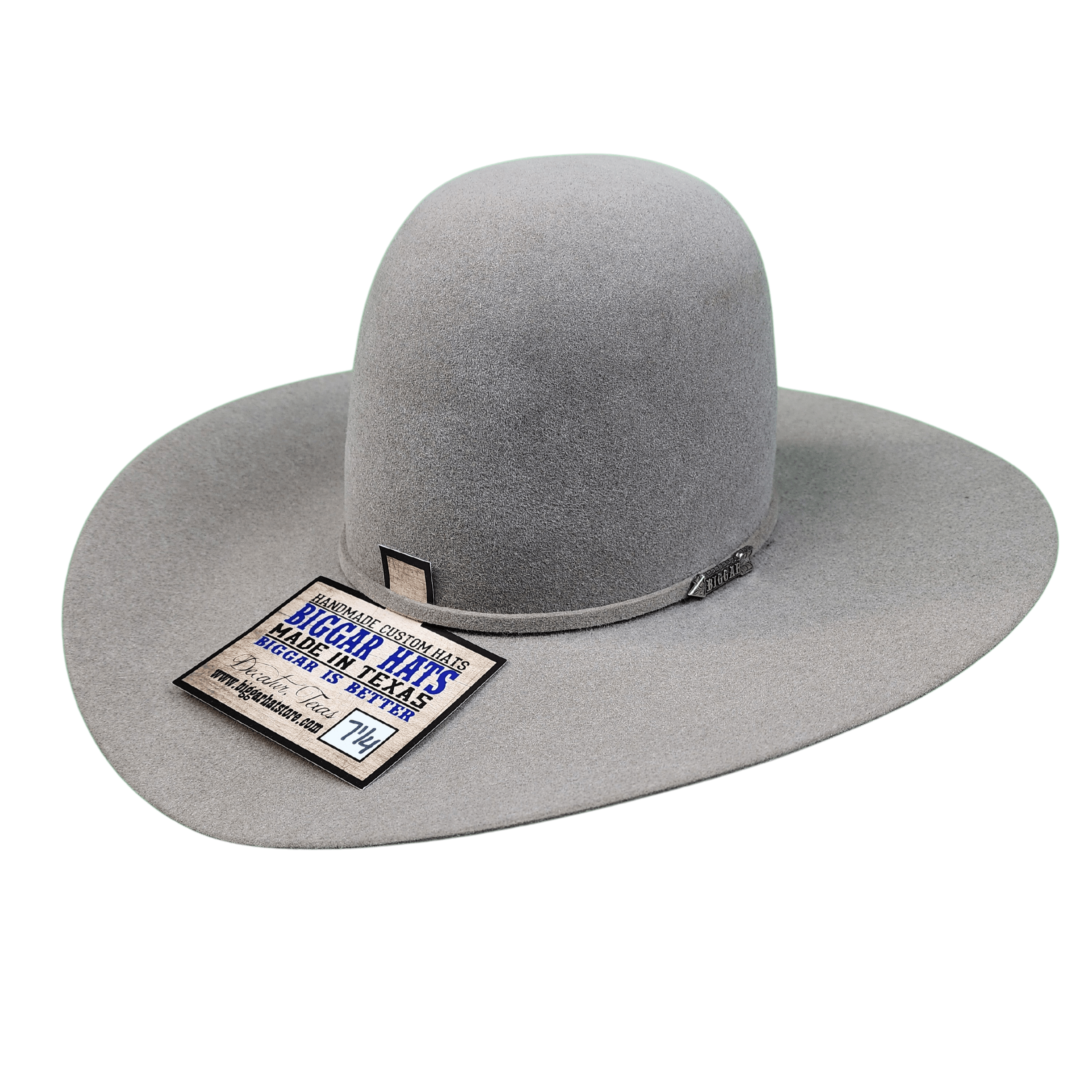 Biggar Waggoner 10X Stone 4 1/2" Felt Hat - Crazy House Western Wear