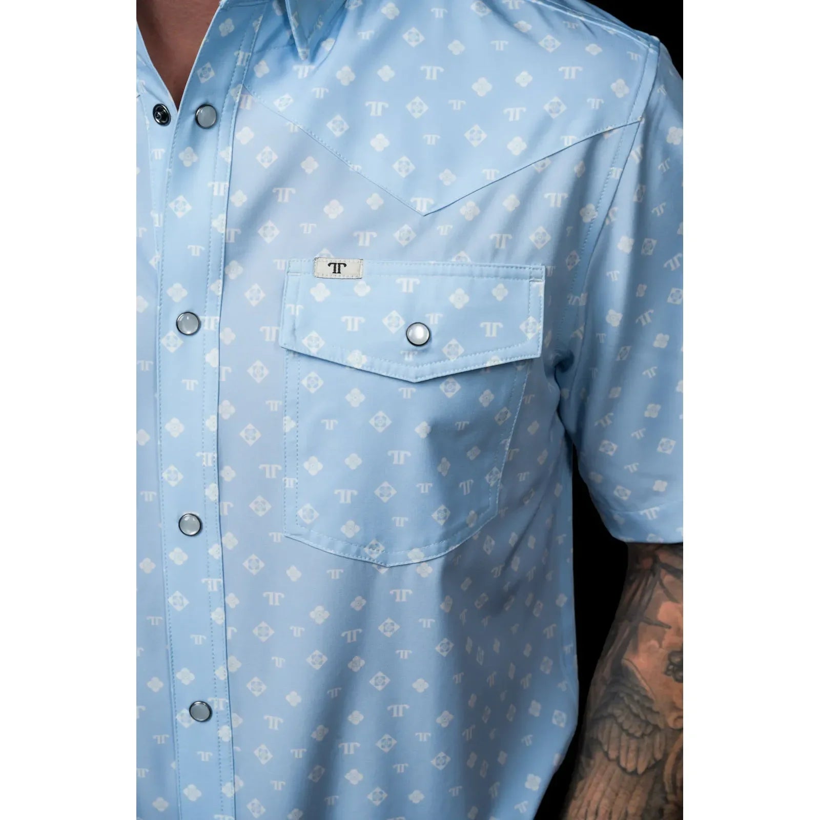 Men's Ferrell Short Sleeve The Remi Button Up Shirt FPS1026111