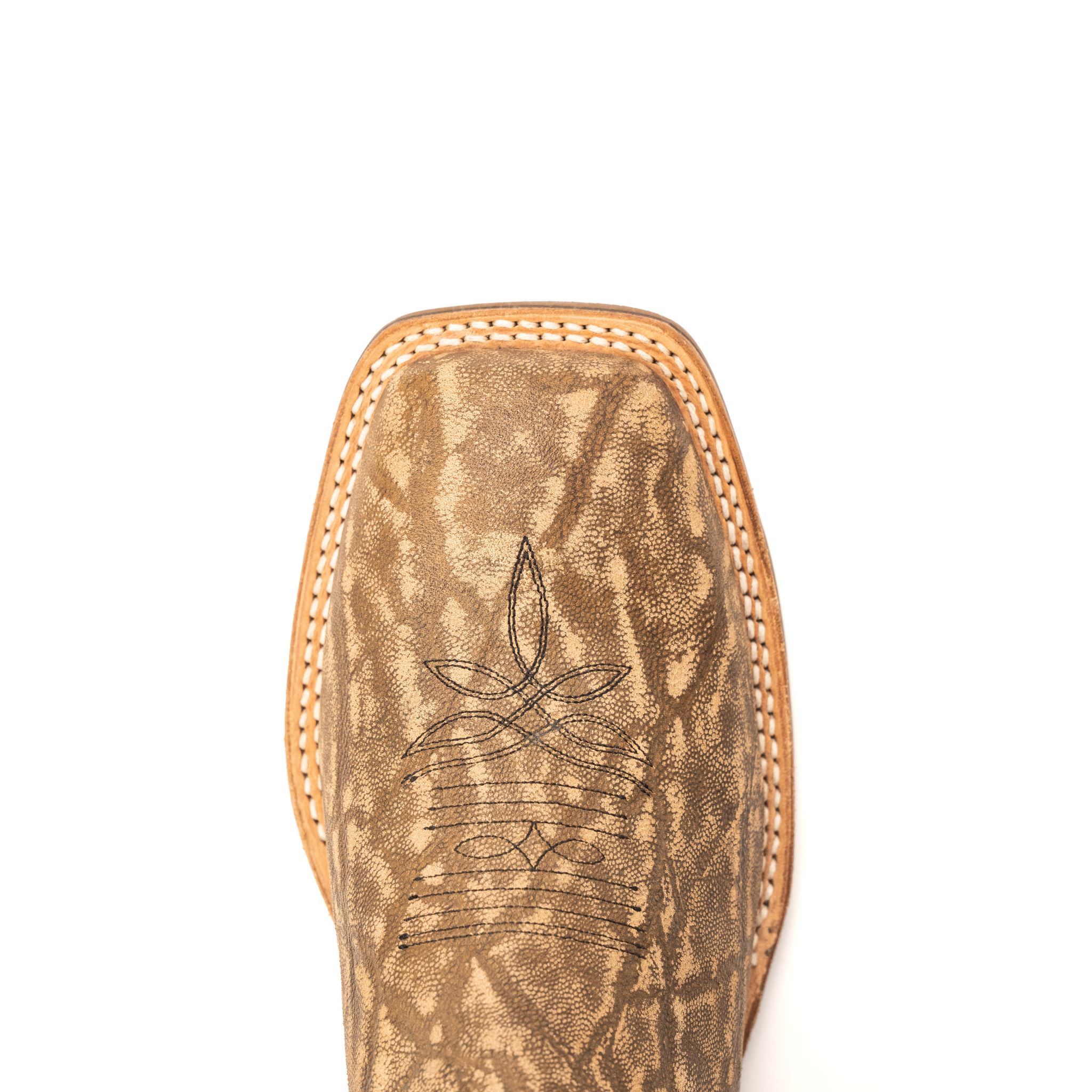 Men's Tony Lama Elephant Print Cowboy Boot 12" 7896 - Crazy House Western Wear