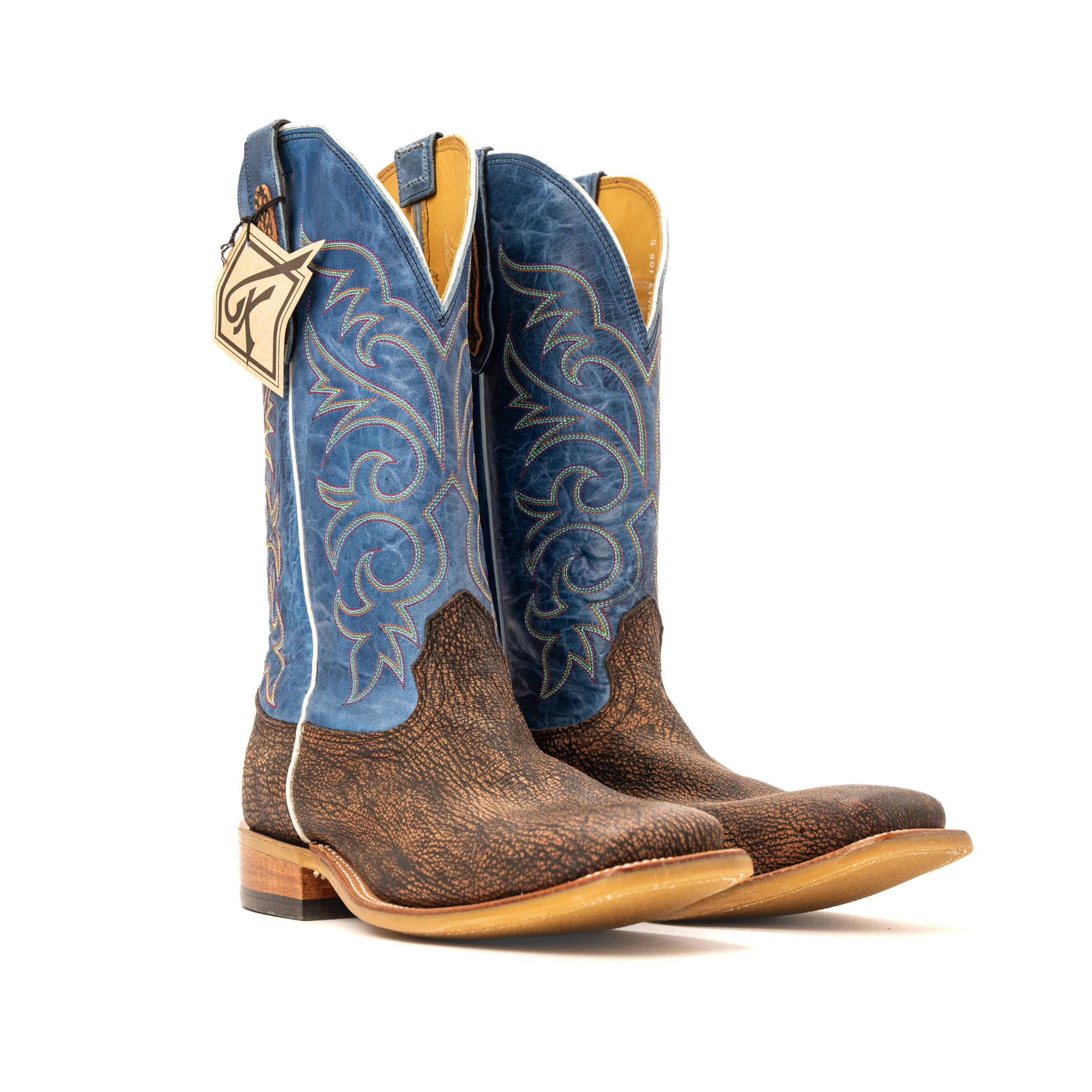 Men's Fenoglio Rust Cape Buffalo Boot 11" FB34392413 - Crazy House Western Wear