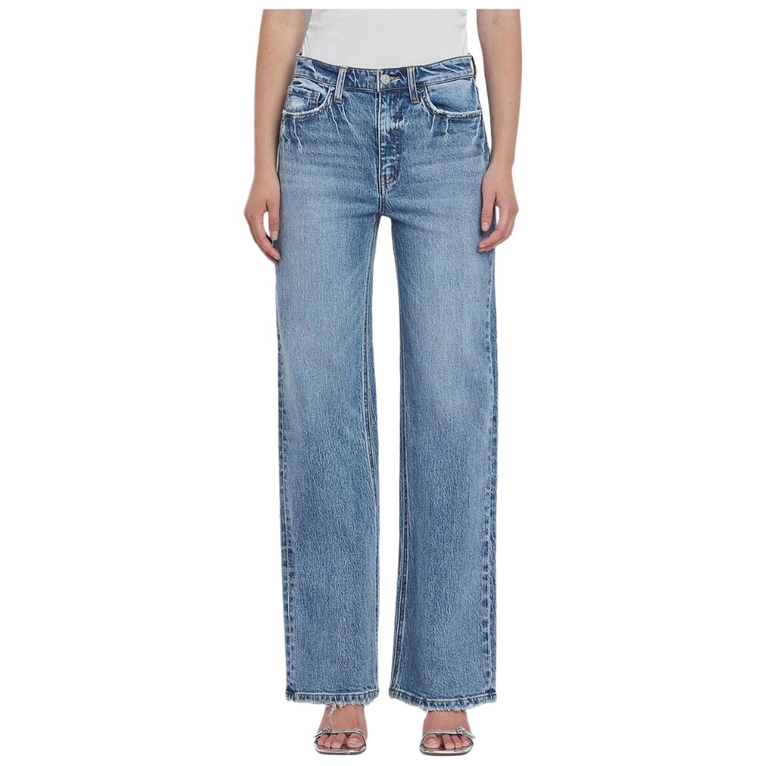 Women's Vervet 90's Super High Rise Wide Jeans T6242 - Crazy House Western Wear