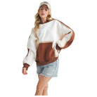 Women's Kate Color block Hoodie 993EK - Crazy House Western Wear