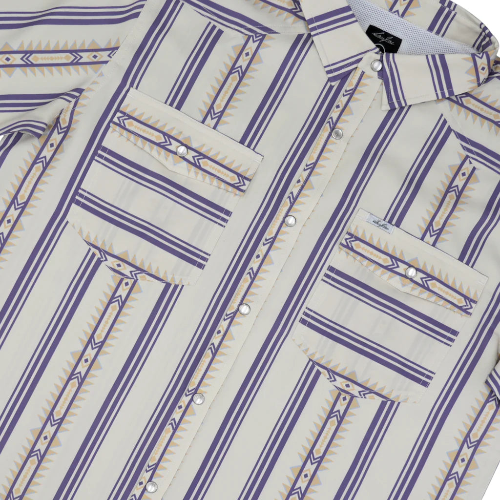 Men's SanJac Short Sleeve The Alpine Pearl Snap Shirt COA-SS-ALPN