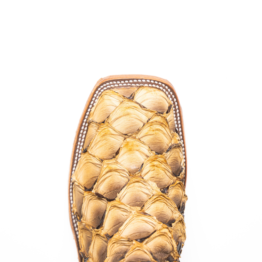 Anderson Bean Tan Lines Big Bass with 13" Puma Kidskin Top - Crazy House Western Wear