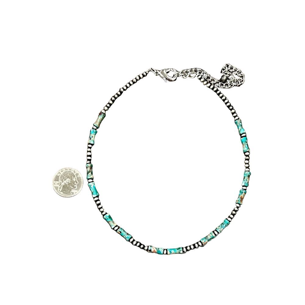 Women's Isac 16-inch 12mm Gemstone Necklace