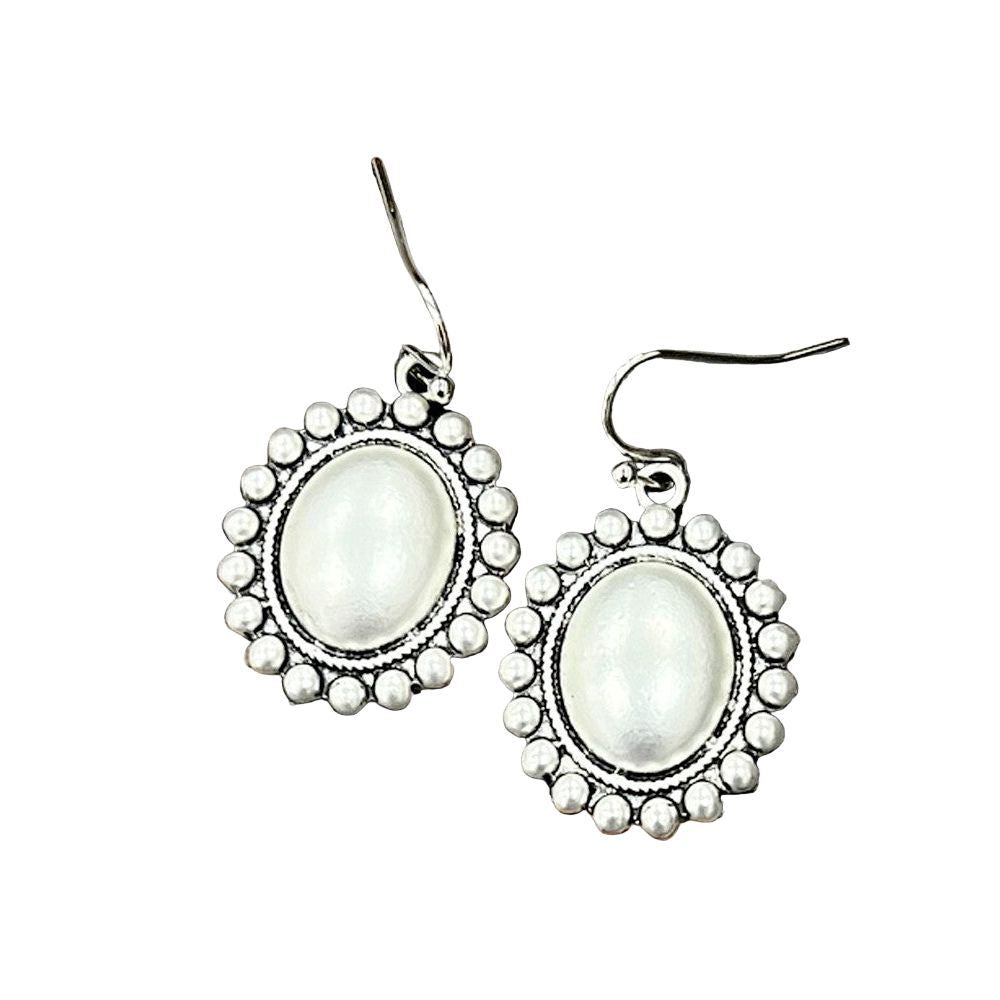 Women's Isac 1" Long White Boho Earrings