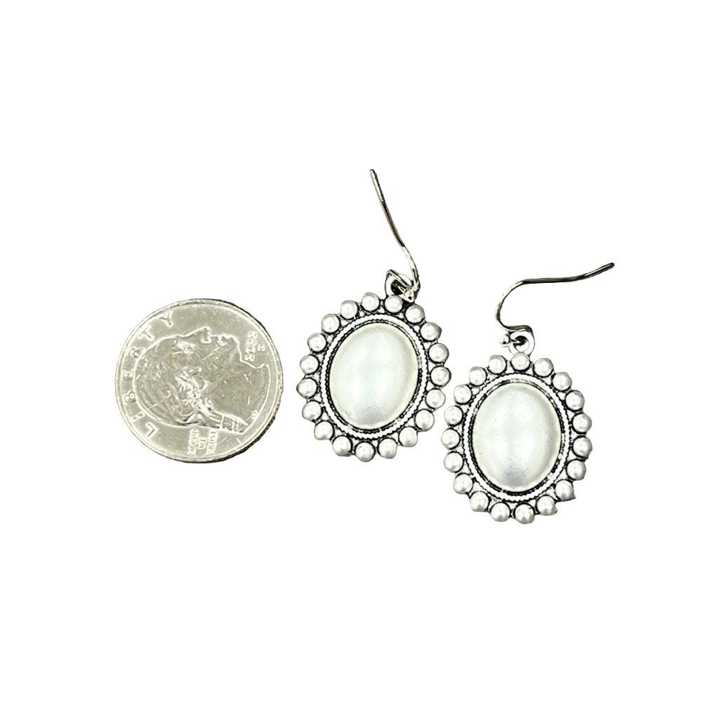 Women's Isac 1" Long White Boho Earrings