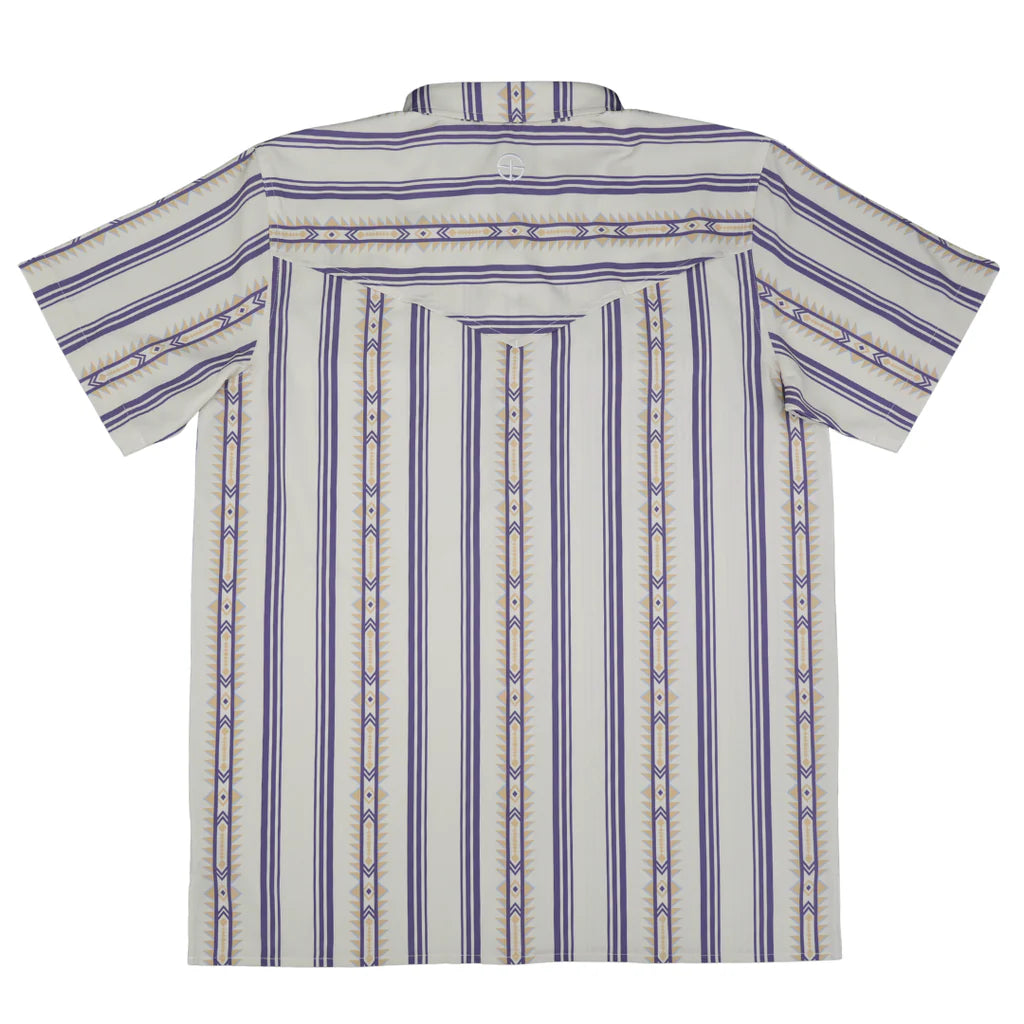 Men's SanJac Short Sleeve The Alpine Pearl Snap Shirt COA-SS-ALPN