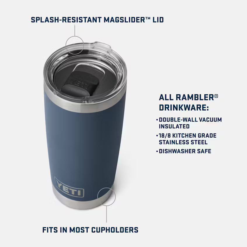 Yeti 20oz Seaview Tumbler YRAM20MSSEAVIEW