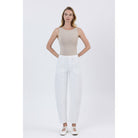 Women's Flying Monkey Super High Rise Panel Barrel Jeans F5880WH - Crazy House Western Wear