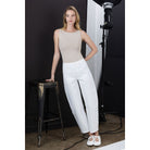 Women's Flying Monkey Super High Rise Panel Barrel Jeans F5880WH - Crazy House Western Wear