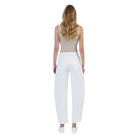 Women's Flying Monkey Super High Rise Panel Barrel Jeans F5880WH - Crazy House Western Wear